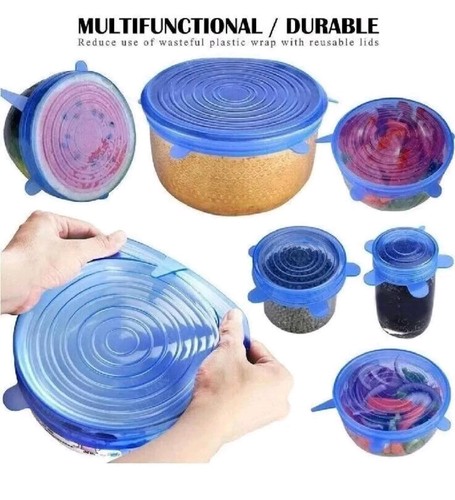 Coperchio silicone allungato