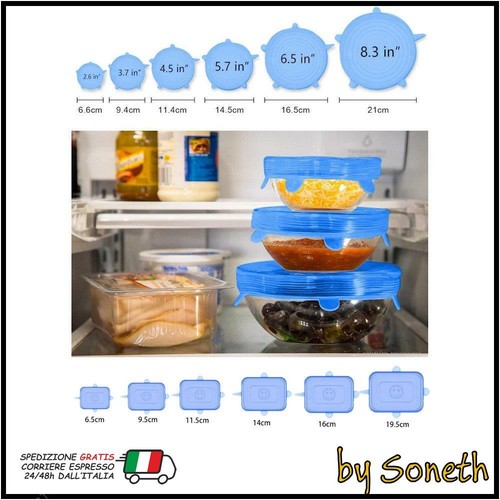 Tappi coperchi silicone - coperchi,
