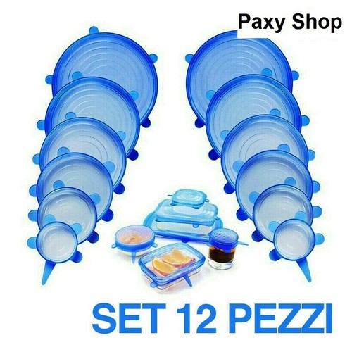 Coperchi in silicone - 12,
