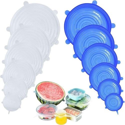 Set coperchi silicone - set, 6